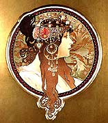 Click here to go directly to the Mucha Museum in Prague  -  Czech Republic.